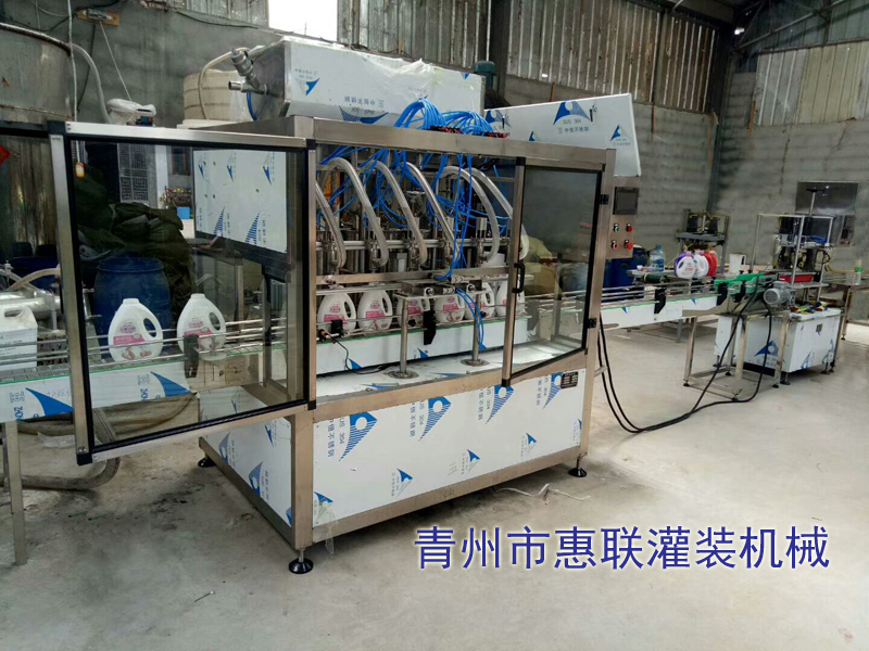 全自動(dòng)洗衣液灌裝機(jī)