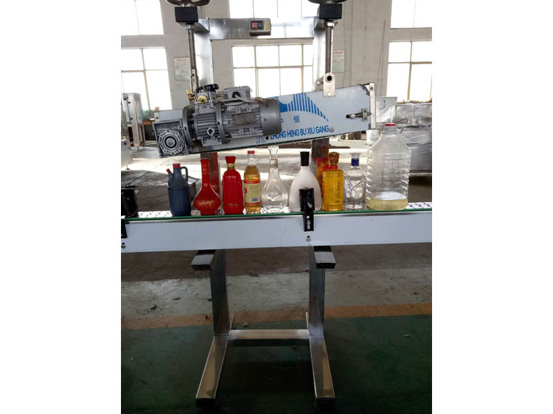 履帶式酒瓶壓蓋機(jī)