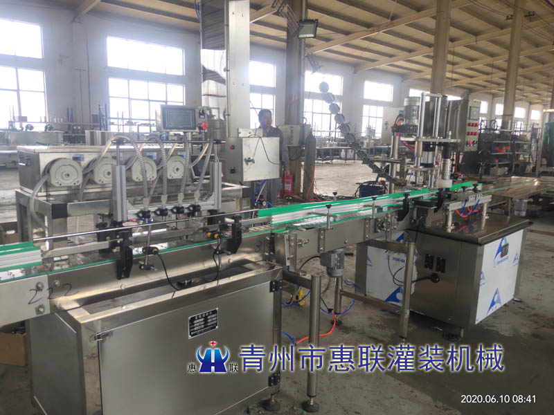 麻醬瓶灌裝旋蓋機