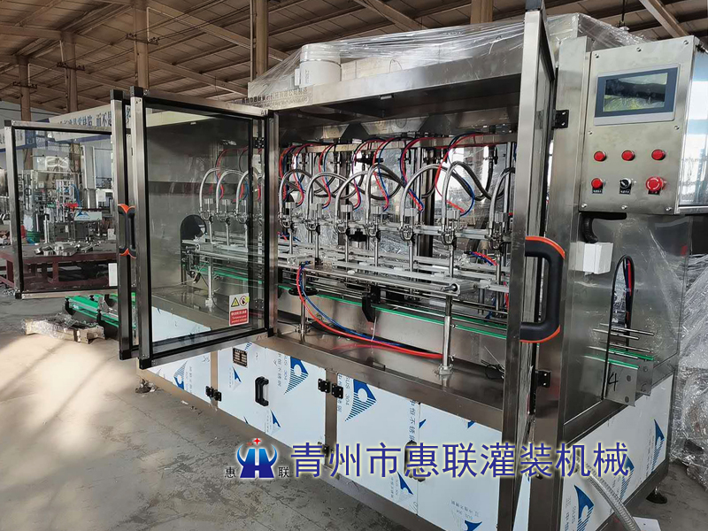 12頭墨水灌裝機(jī)生產(chǎn)線 防腐擺動式